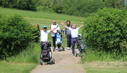 On Golf Course 14